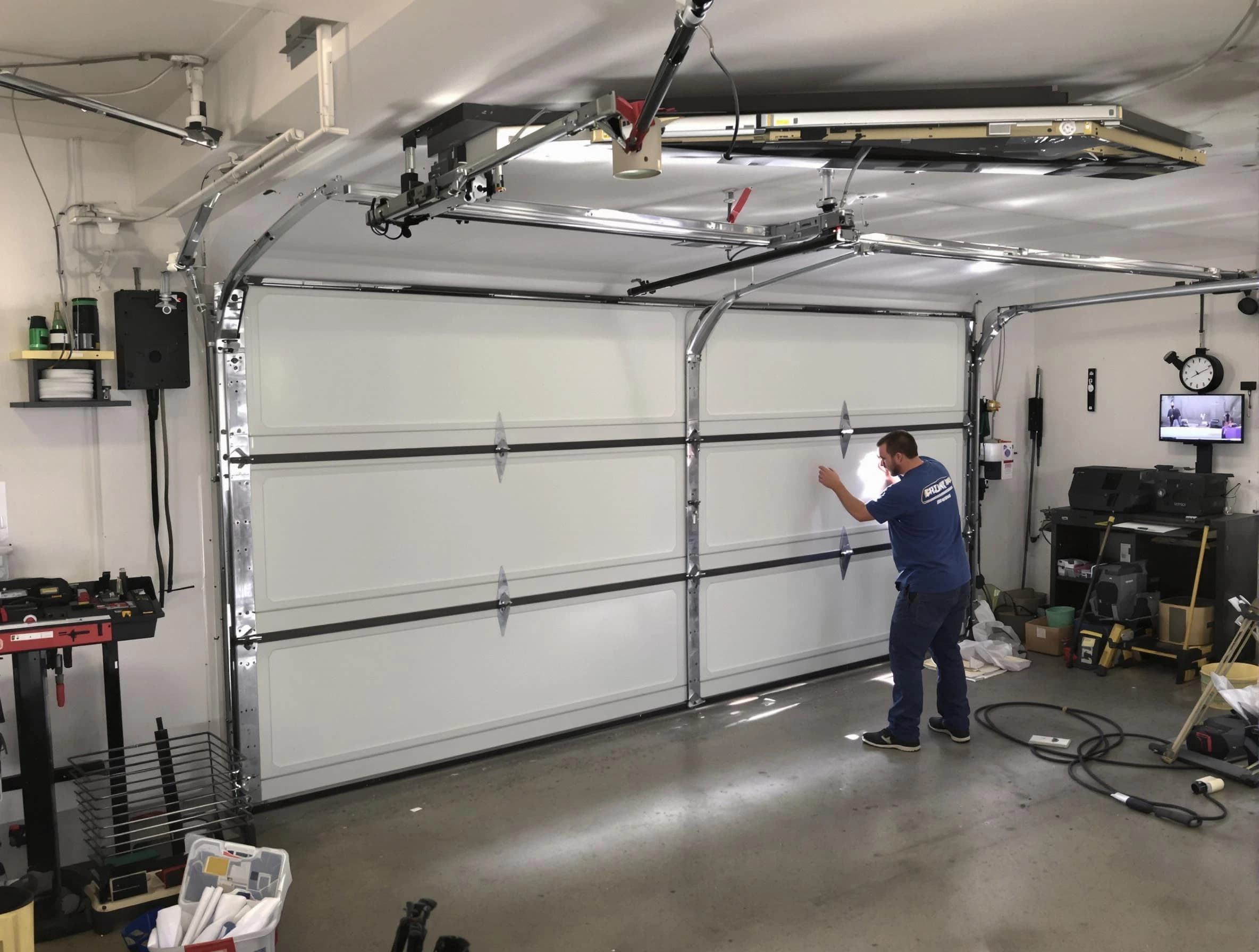 Professional garage door repair service by Midfield Garage Door Repair in Midfield