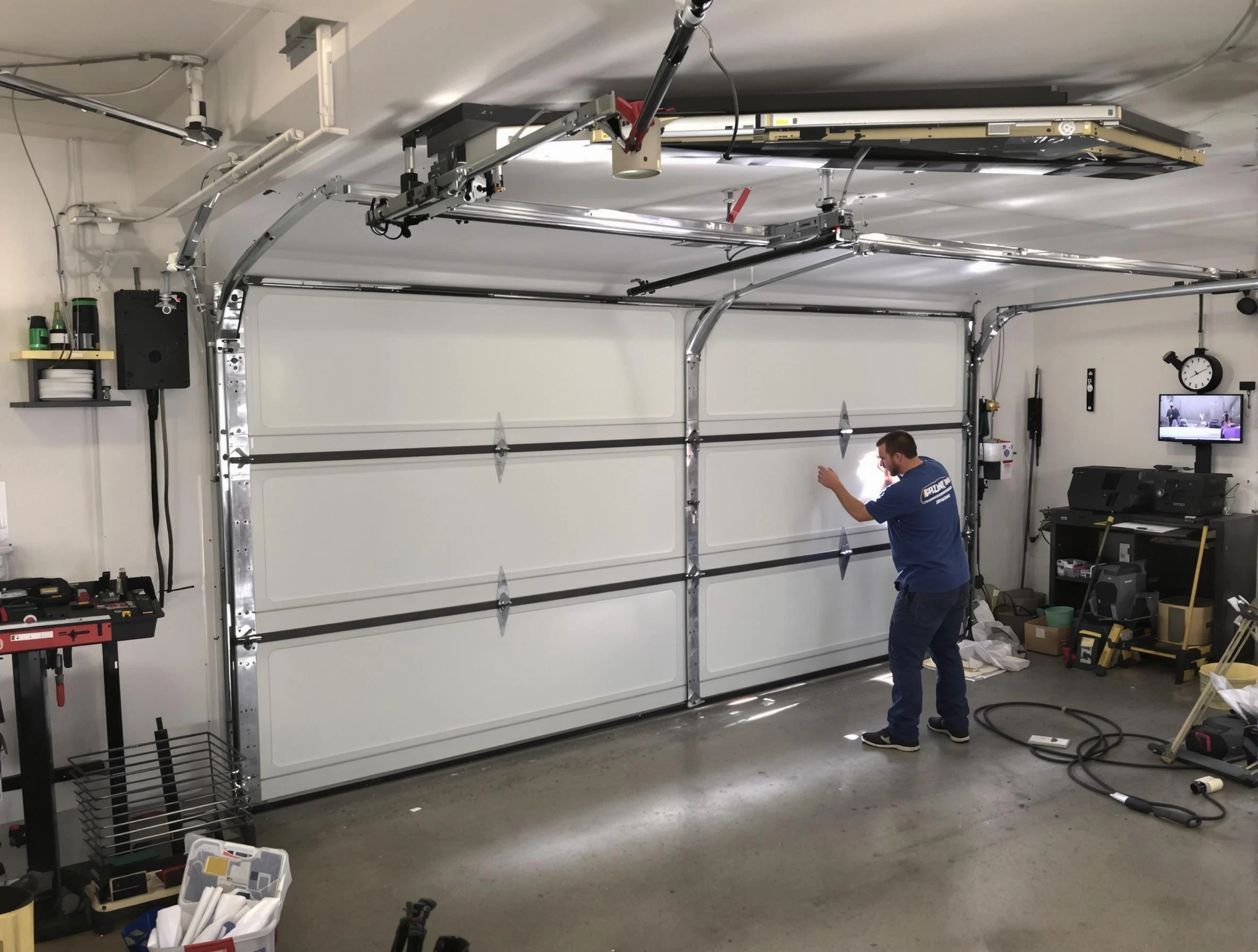 Professional garage door repair service by Midfield Garage Door Repair in Midfield